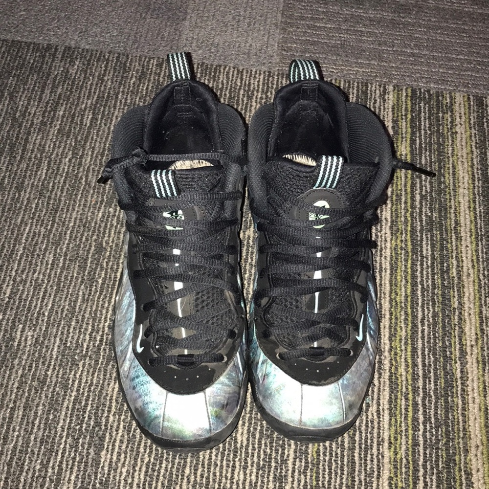 Air foamposite ones blue